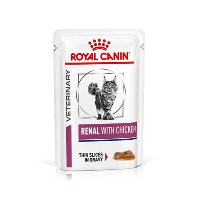 Renal Wet Chicken Gravy 85g Royal Canin All Breeds Adult Cat Food