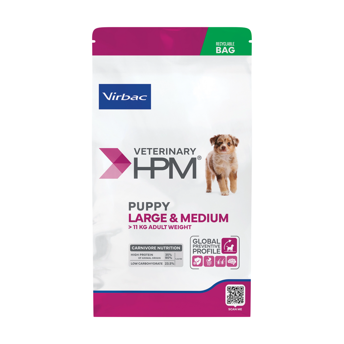 Large & Medium Virbac Baby Dog Food - 3Kg