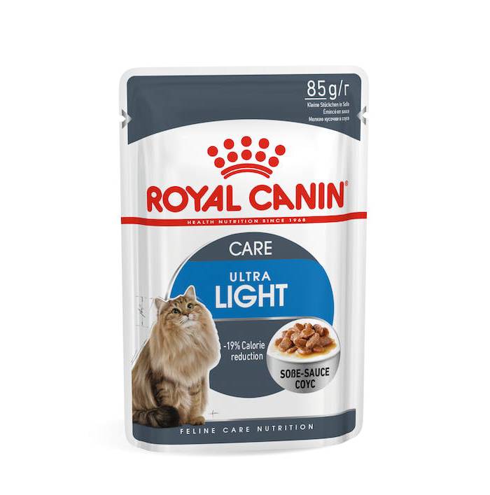 Ultra-Light Chicken Gravy 85g Royal Canin All Breeds Adult Cat Food