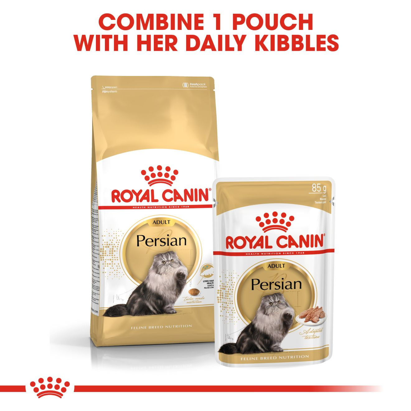 Persian 10Kg Royal Canin Adult Cat Food + FREE Stiinger Premium Litter 4Kg