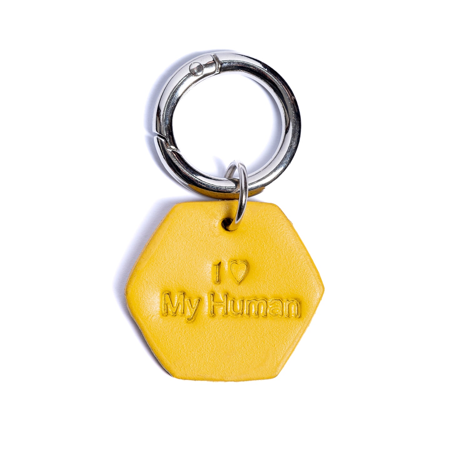 ”I Love My Human” PَAWPAW Dog Collar Charm