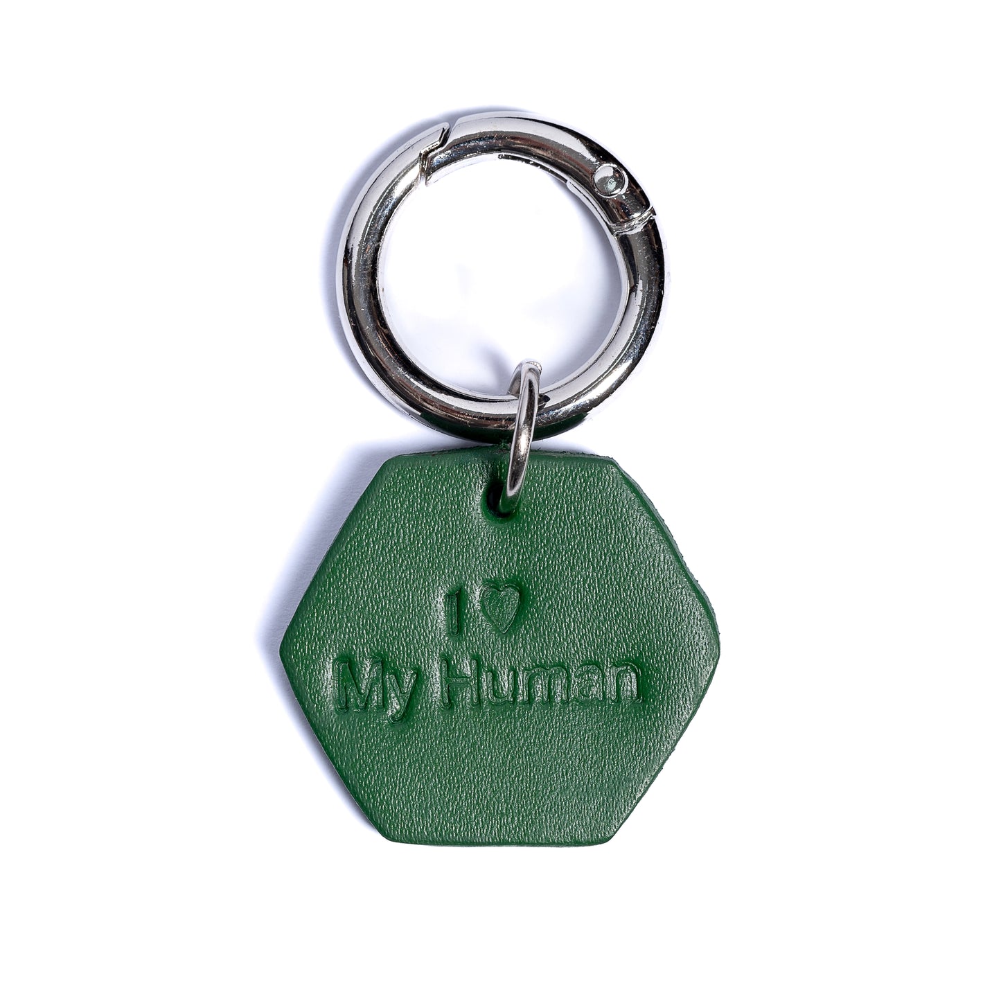 ”I Love My Human” PَAWPAW Dog Collar Charm