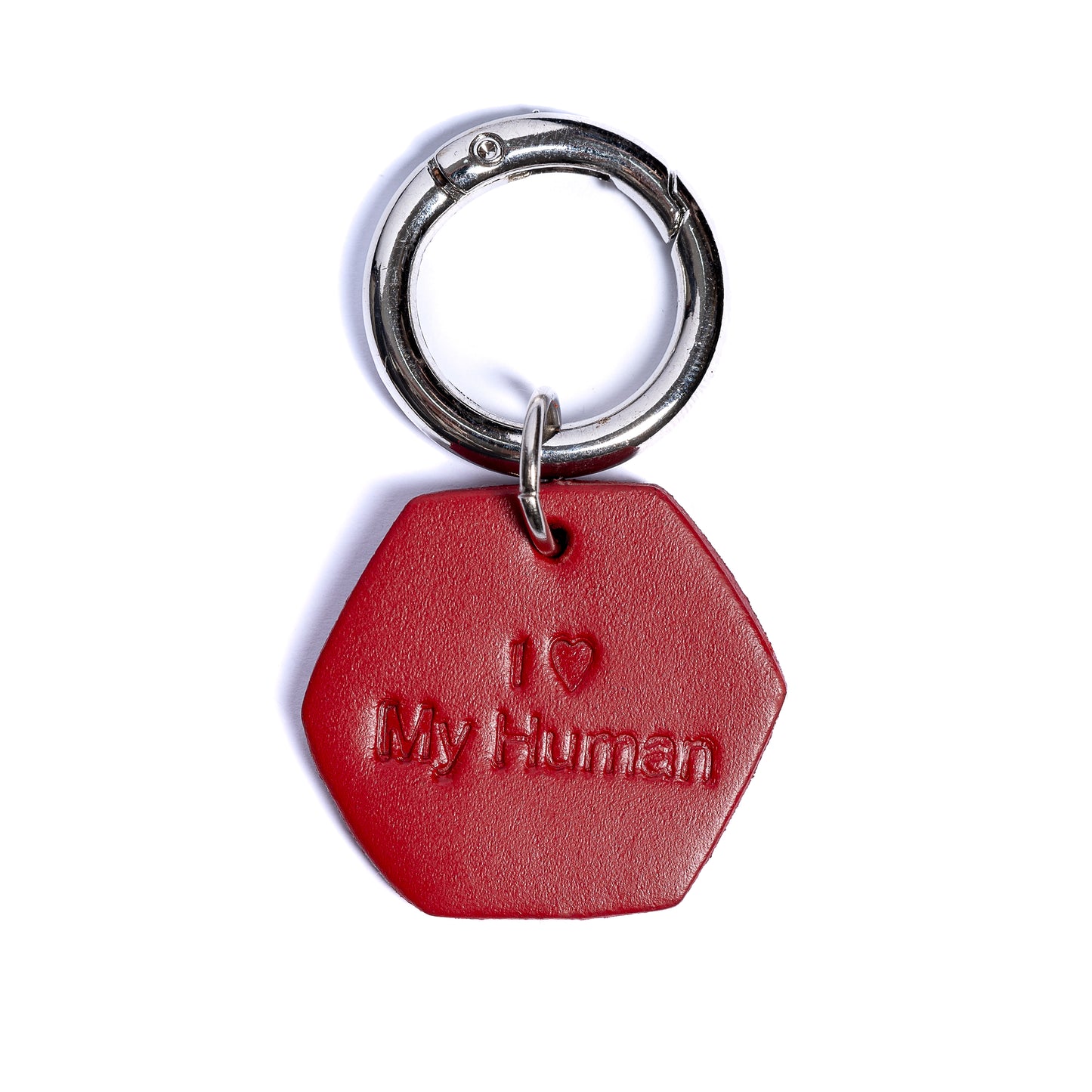 ”I Love My Human” PَAWPAW Dog Collar Charm