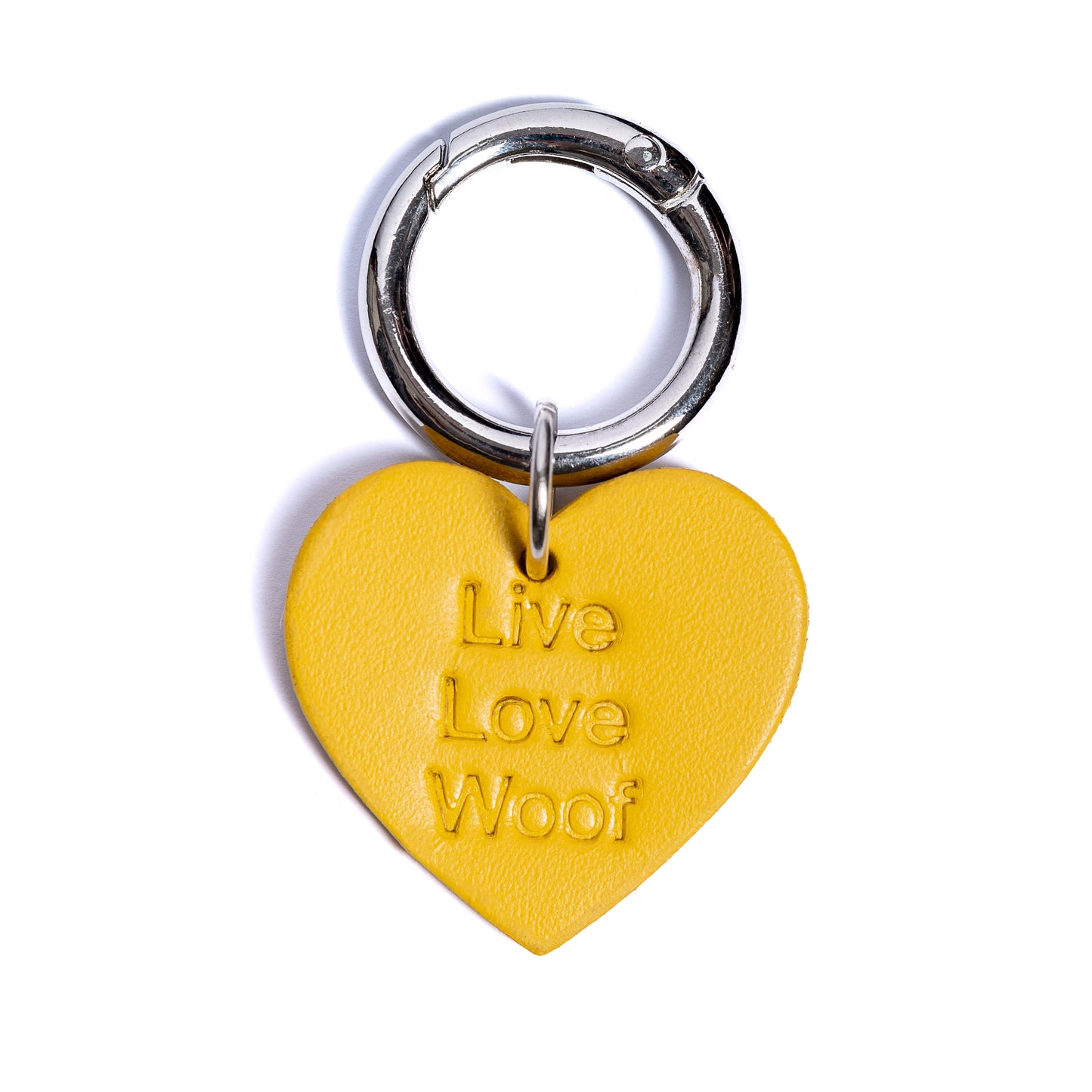 “Live Love Woof” PَAWPAW Dog Collar Charm