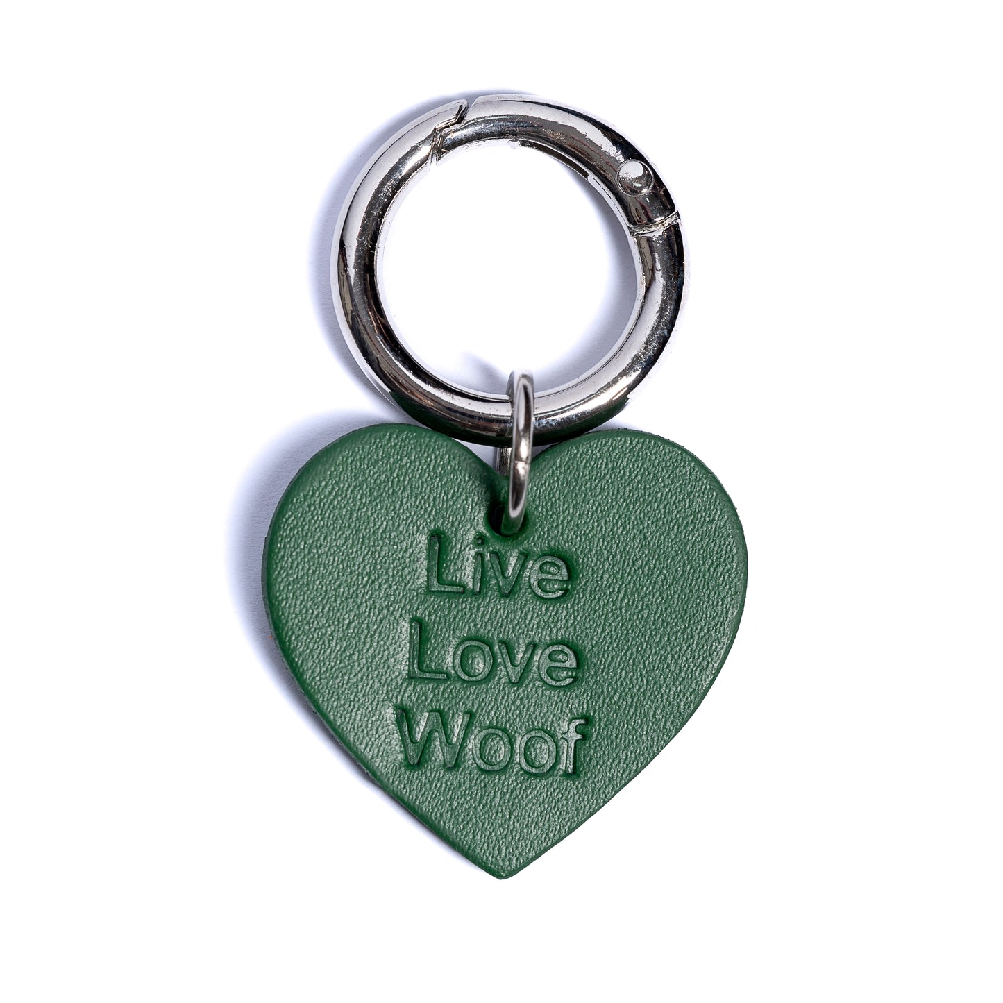 “Live Love Woof” PَAWPAW Dog Collar Charm