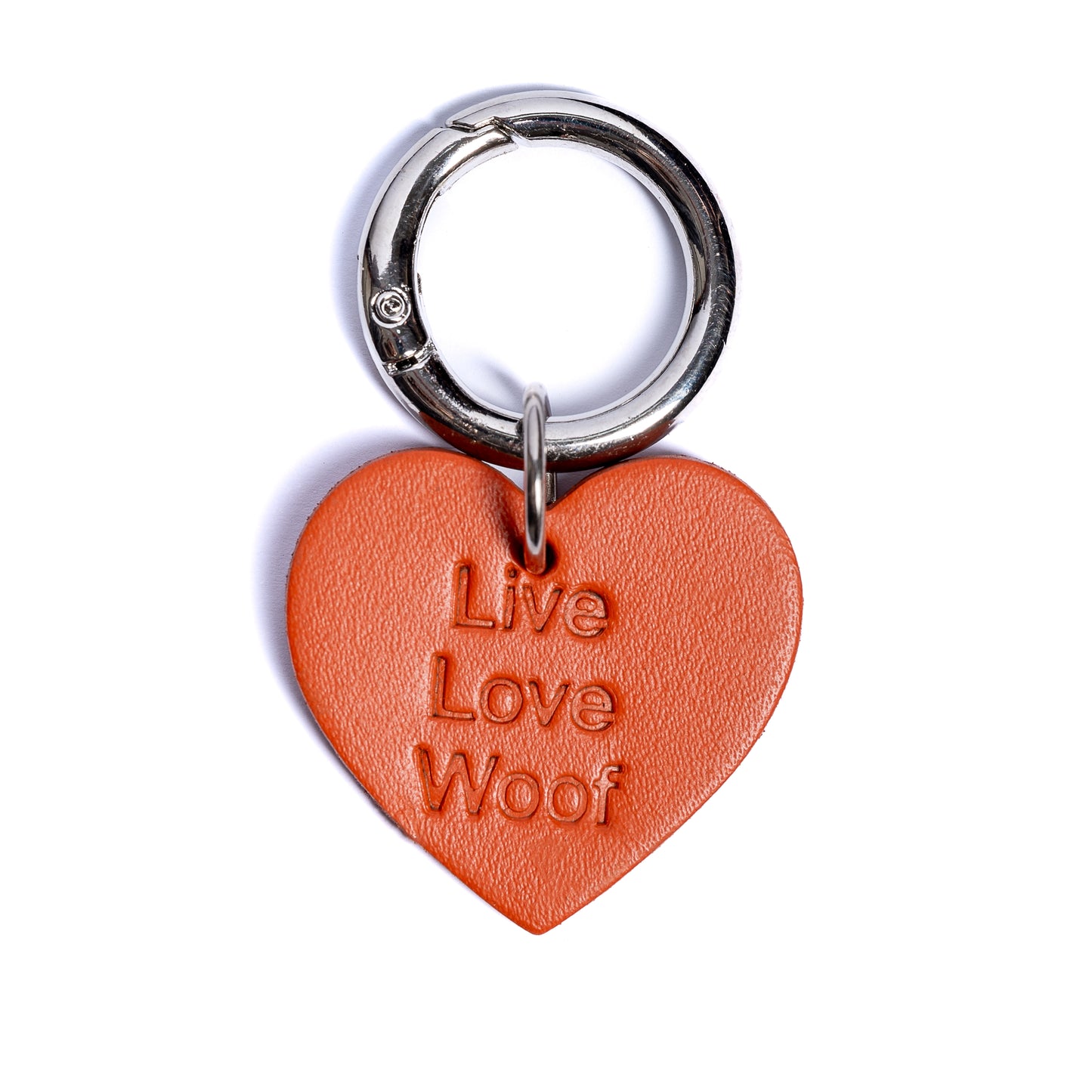 “Live Love Woof” PَAWPAW Dog Collar Charm
