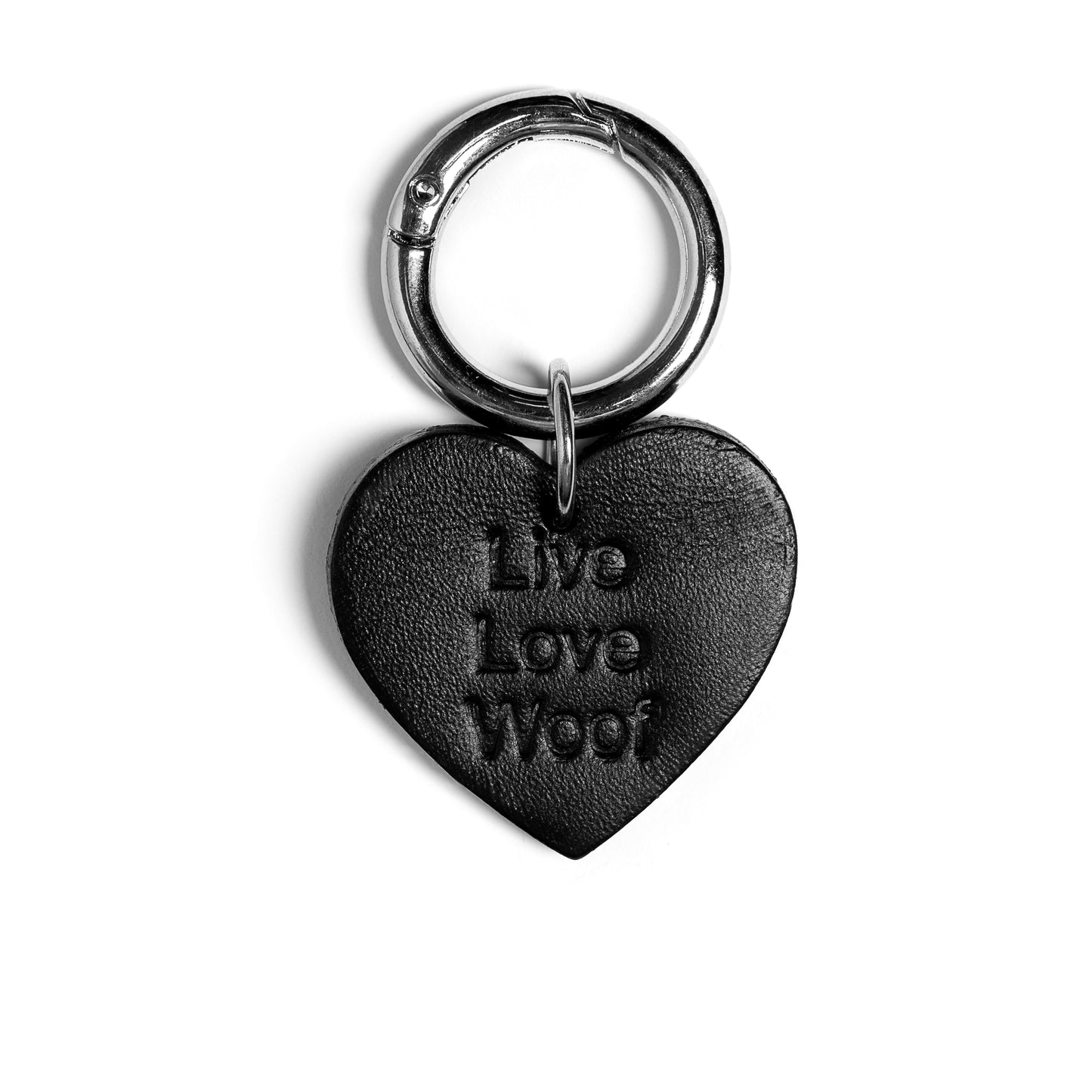 “Live Love Woof” PَAWPAW Dog Collar Charm