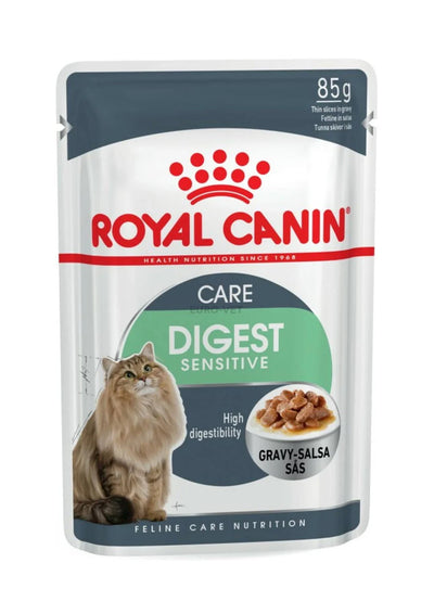 Digest Sensitive Chicken Gravy 85g Royal Canin All Breeds Adult Cat Food