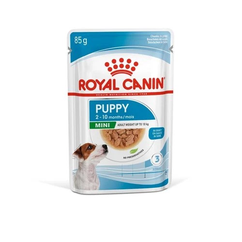 Mini Puppy Chunks Wet Gravy 85g Royal Canin Small Breed Dog Food