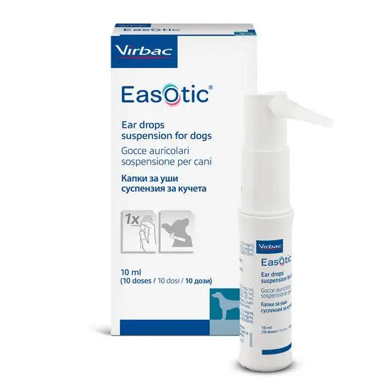 Virbac Easotic 10ml Dog Ear Drops