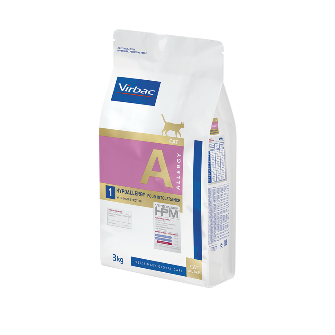 Hypoallergy With Hydrolysed Fish Protein Virbac All Breeds Adult Cat Food