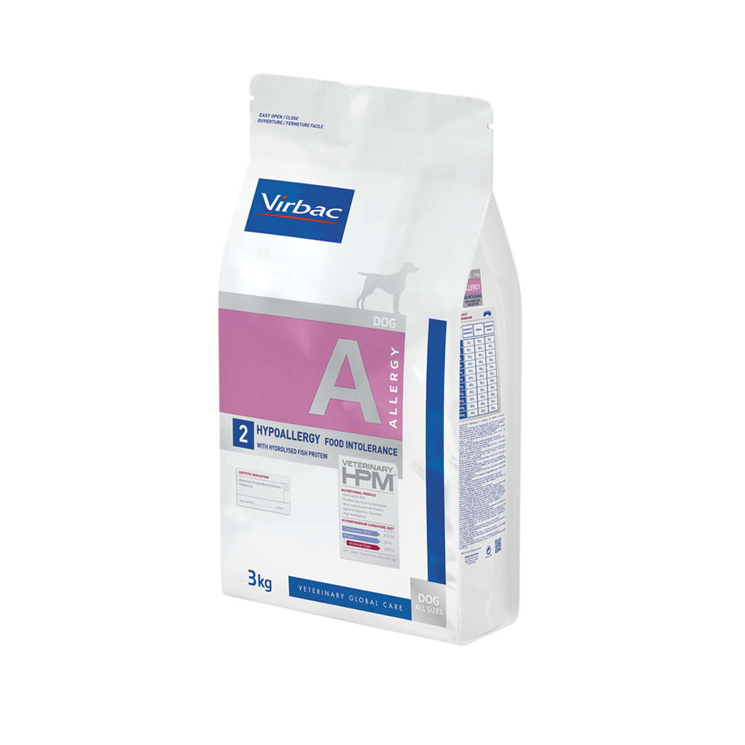 Hypoallergy With Hydrolysed Fish Protein Virbac All Breeds Adult Dog Food