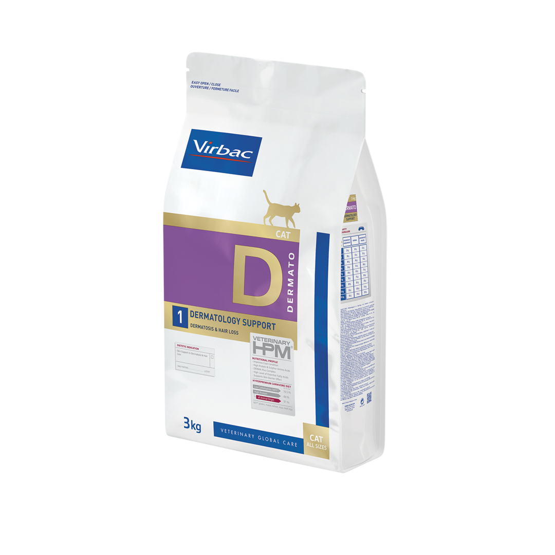 Dermatology Support Virbac All Breeds Adult Cat Food