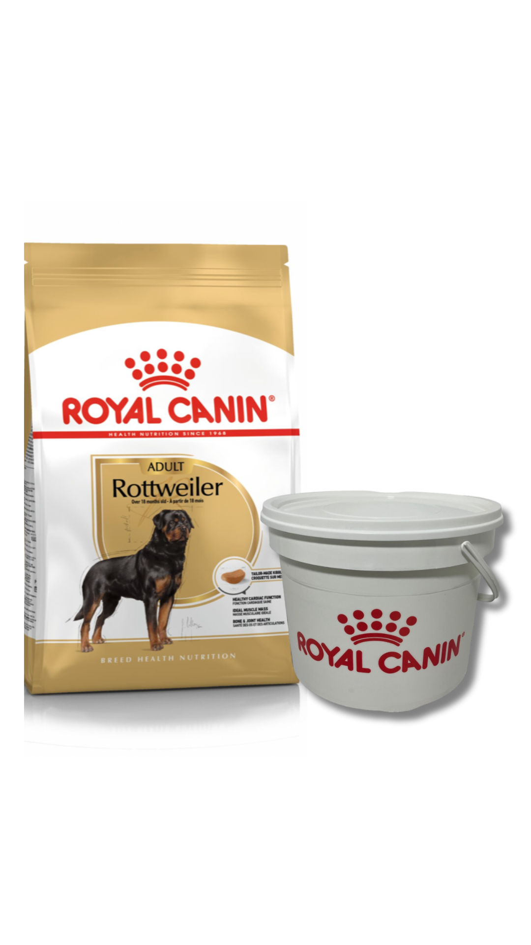 Rottweiler Adult + Bucket