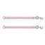 Light Pink PAWPAW Dog Leather Leash Splitter