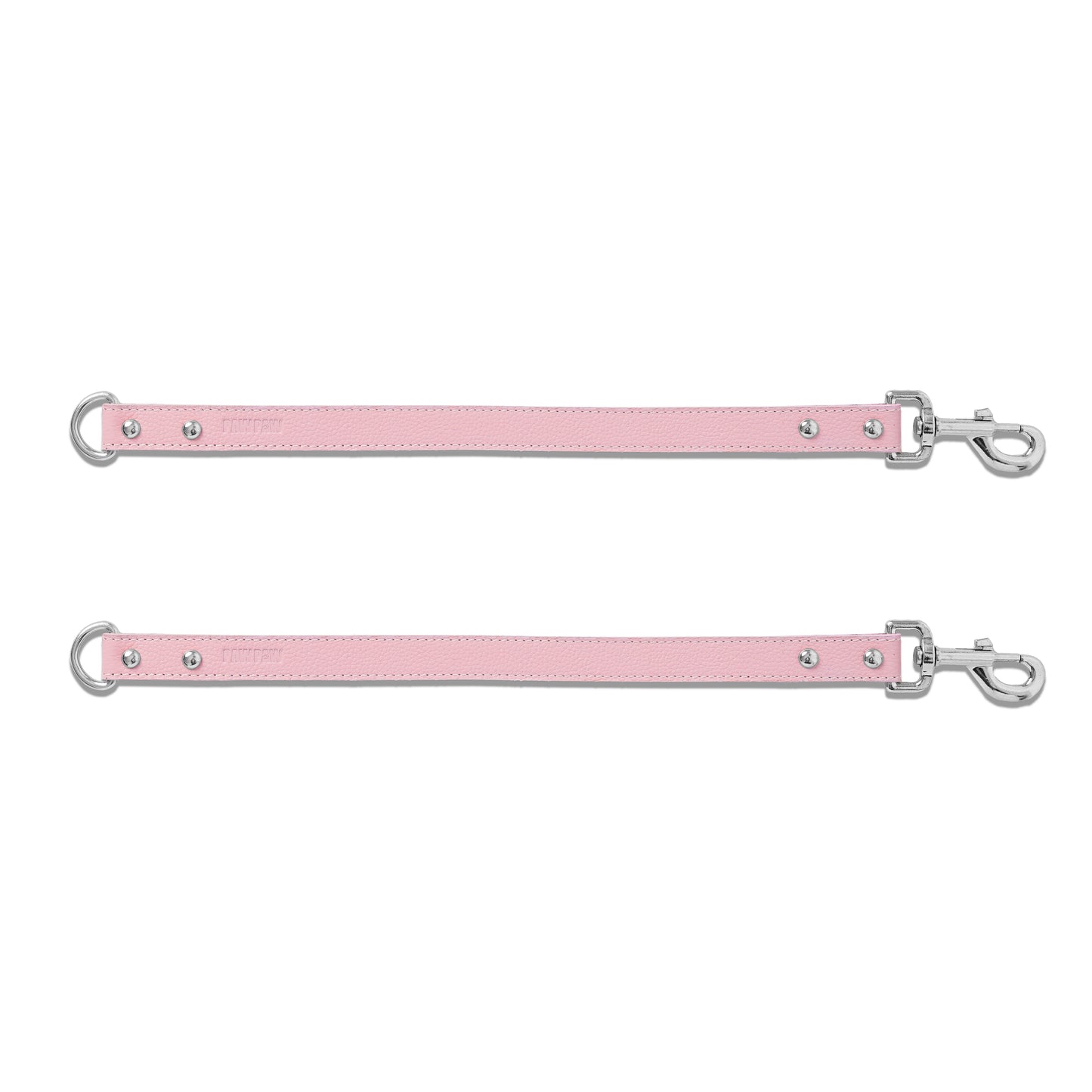 Light Pink PAWPAW Dog Leather Leash Splitter