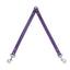 Purple PAWPAW Dog Leather Leash Splitter