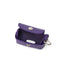 Purple PAWPAW Dog Leather Poo Bag Holder