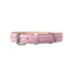Light Pink PAWPAW Dog Leather Collar