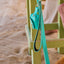 Teal PAWPAW Dog Leather Poo Bag Holder