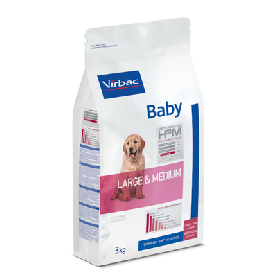 Large & Medium Virbac Baby Dog Food - 3Kg