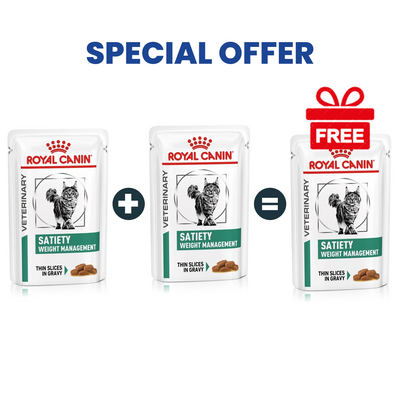 Satiety Weight Management Adult Cat Wet Food Offer