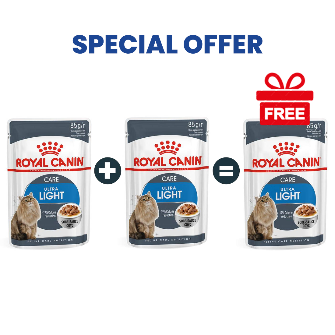 Ultra-Light Adult Cat Wet Food Offer