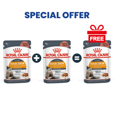 Hair & Skin Adult Cat Wet Food Offer
