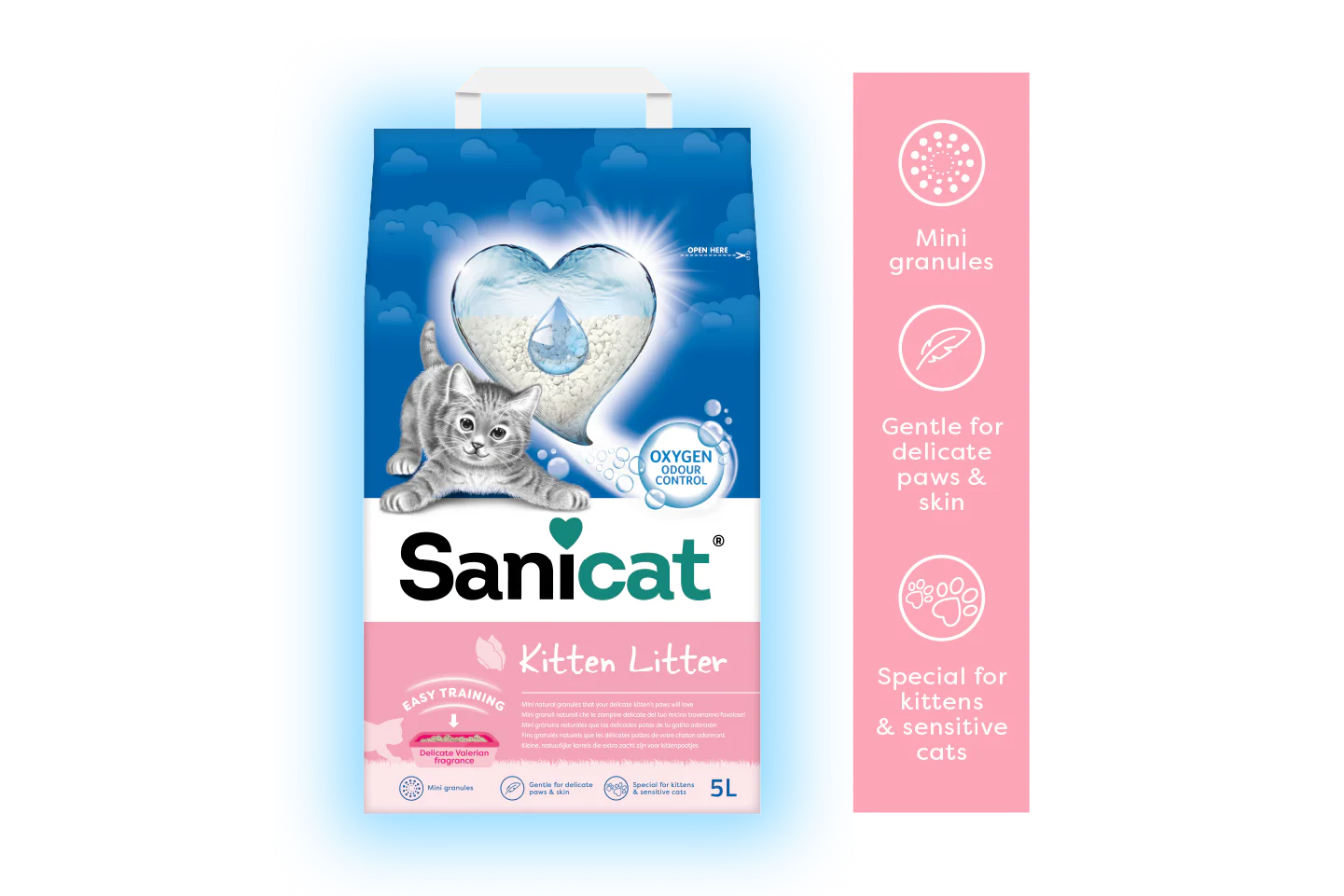 SANICAT Kitten Easy Training 5 L