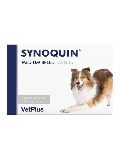 VetPlus SYNOQUIN Medium Breed Adult Dog Supplement Tablets - 30 Tablets