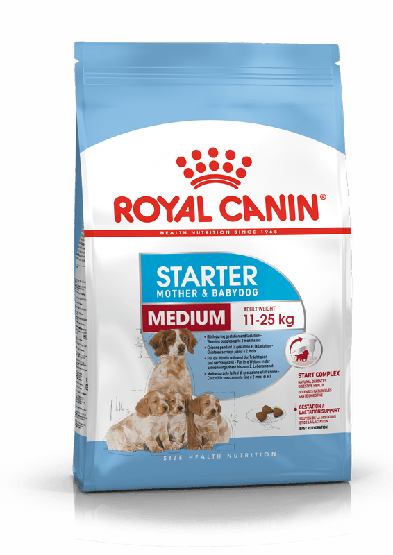 Starter Royal Canin Medium Breed Mother & Babydog Food