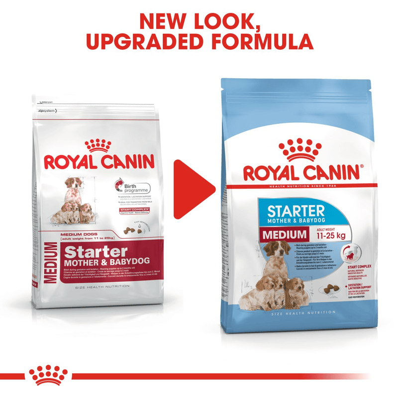 Starter Royal Canin Medium Breed Mother & Babydog Food