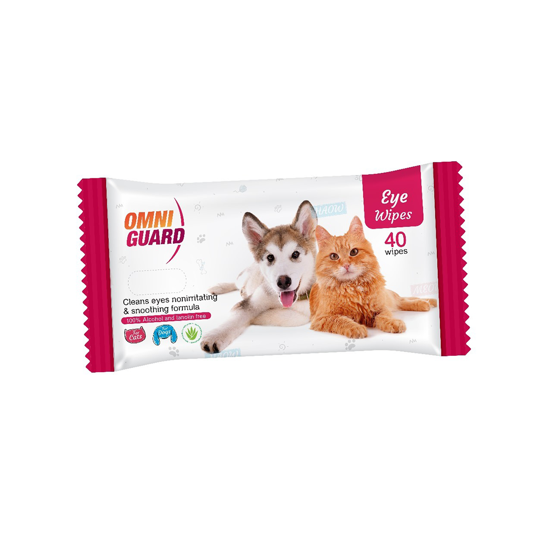 Omni Guard Eye Wipes (40 Wipes)