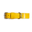 Yellow PAWPAW Dog Leather Collar