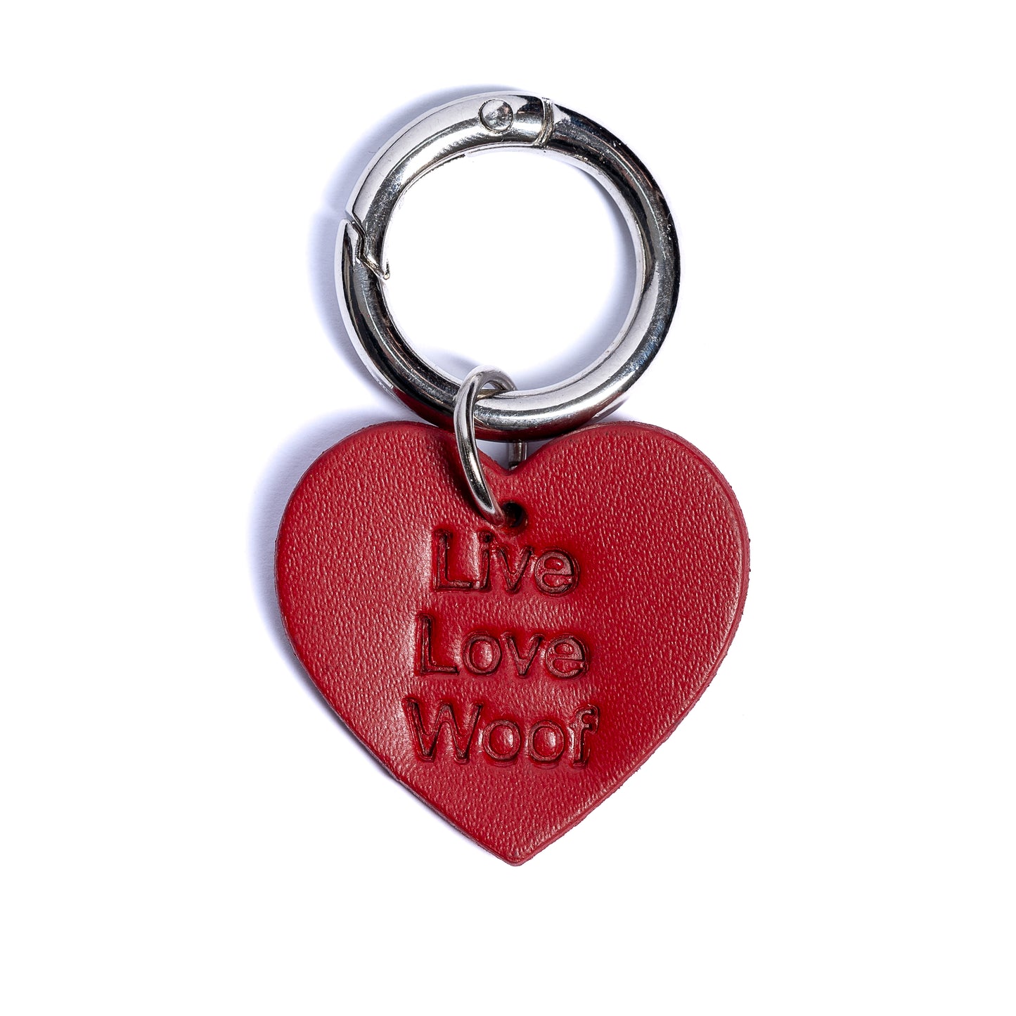 “Live Love Woof” PَAWPAW Dog Collar Charm
