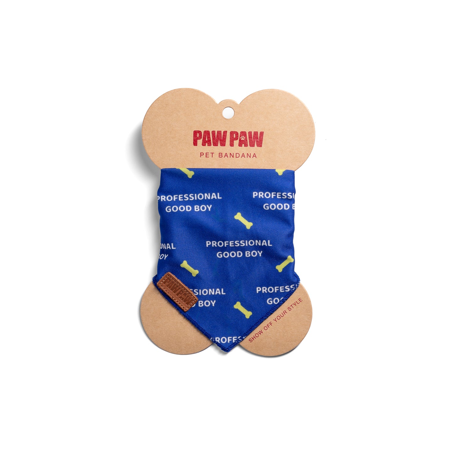 “Professional Goodboy” PAWPAW Dog Bandana