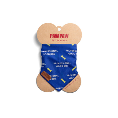 “Professional Goodboy” PAWPAW Dog Bandana