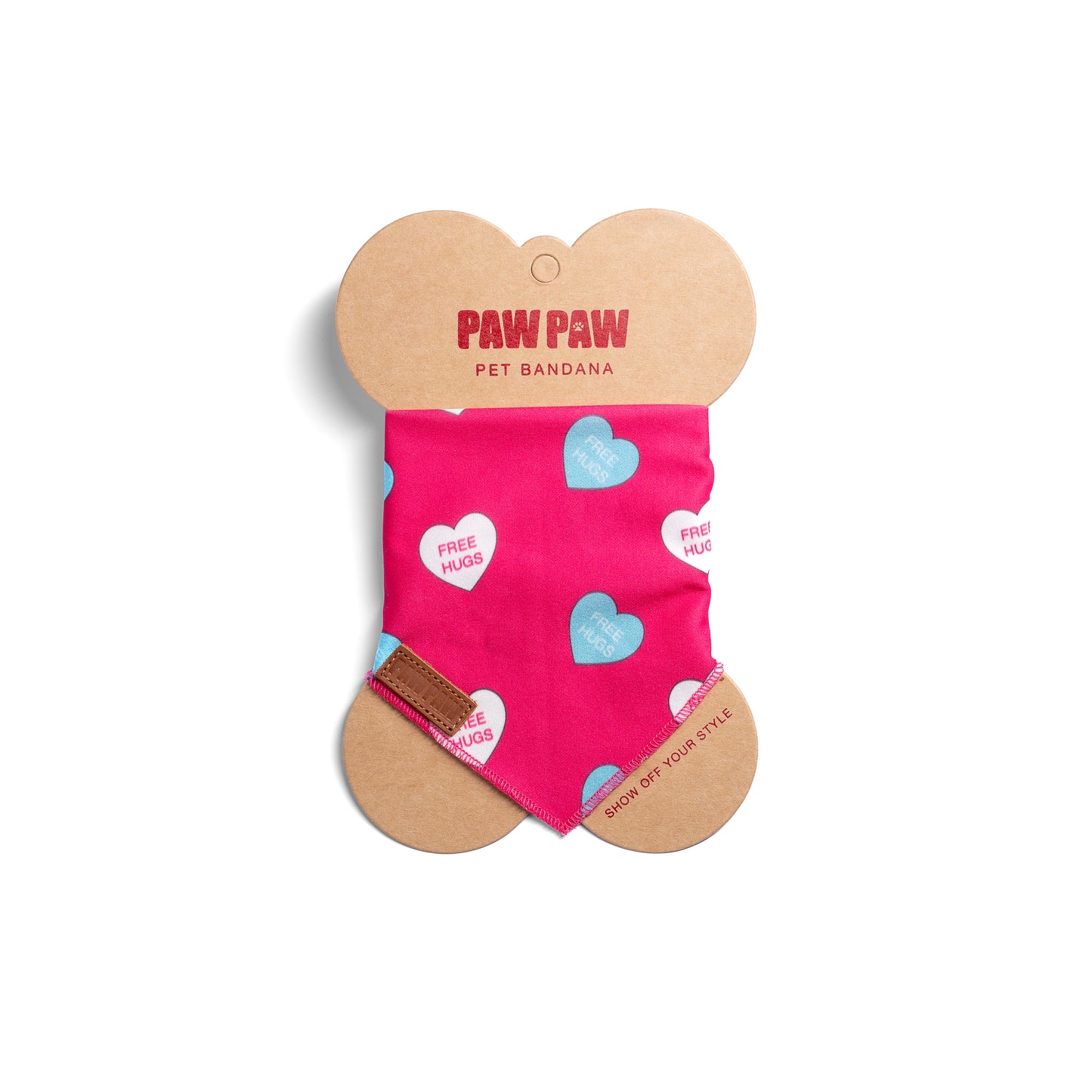 “Free Hugs” PAWPAW Dog Bandana