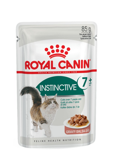 Instinctive 7+ Chunks Gravy 85g Royal Canin All Breeds Adult Cat Food
