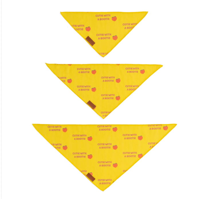 “Cutie With A Bootie” PAWPAW Dog Bandana