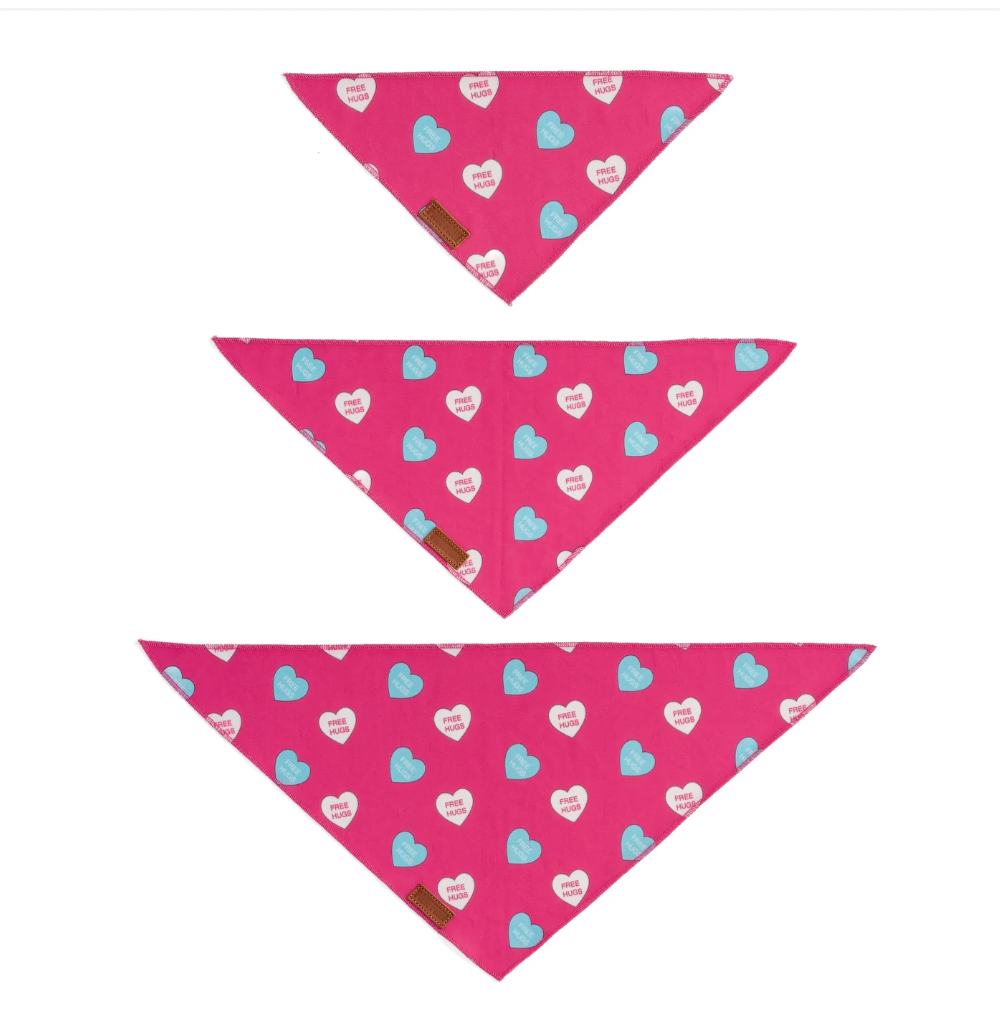 “Free Hugs” PAWPAW Dog Bandana