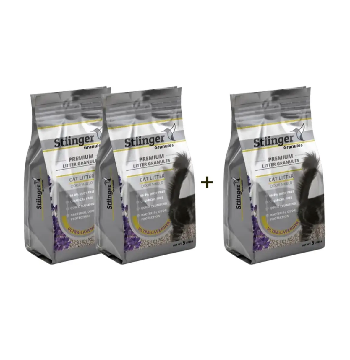 Stiigner 4Kg Premium Cat Litter - Buy 2 Get 1 FREE