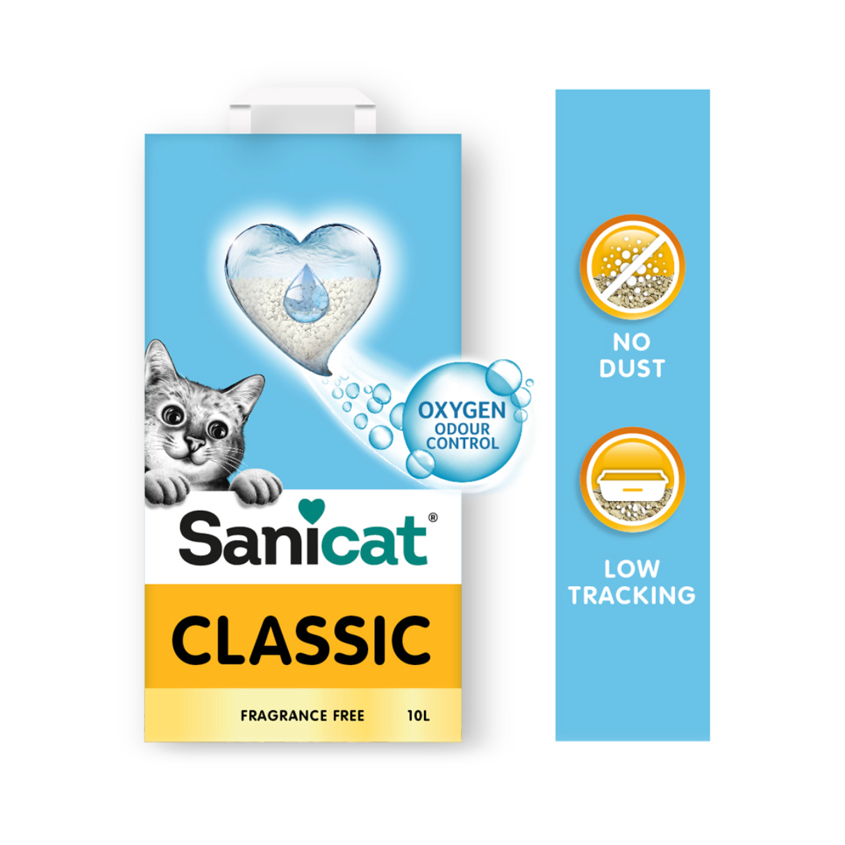 SANICAT Classic Unscented 10 L