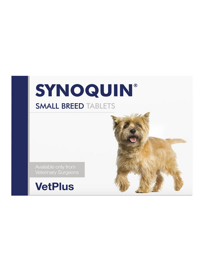 VetPlus SYNOQUIN Small Breed Adult Dog Supplement Tablets - 30 Tablets
