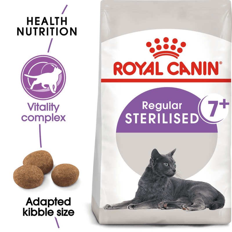 Sterilised 7+ Royal Canin All Breeds Mature Cat Food
