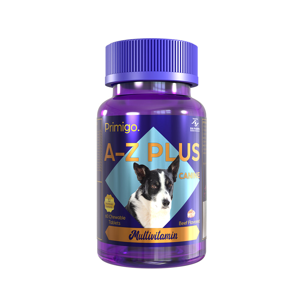 Primigo A-Z Plus Adult Dog Supplement Tablets - 60 Tablets
