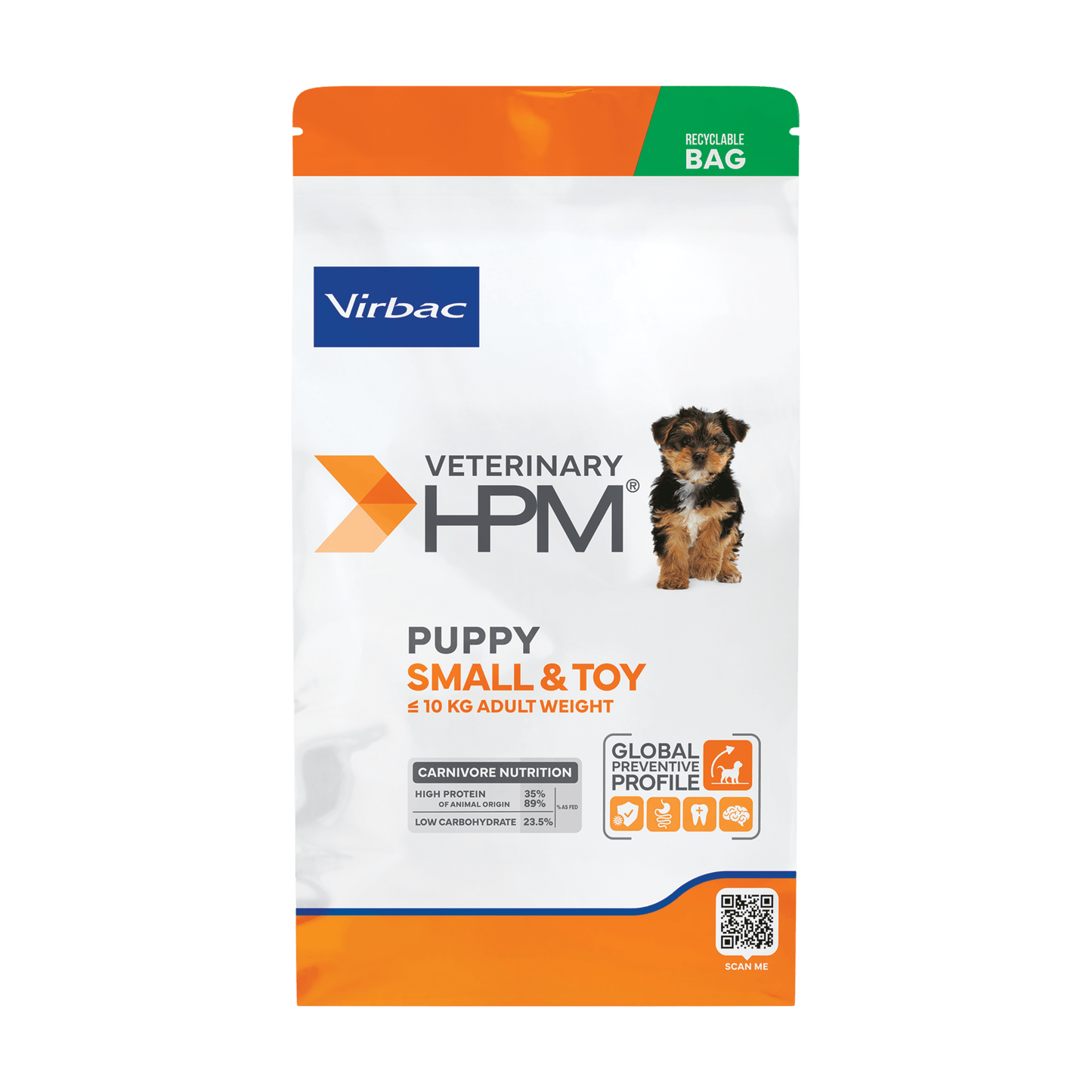 Small & Toy Virbac Puppy Food - 1.5Kg