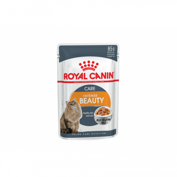 Intense Beauty Wet Jelly 85g Royal Canin All Breeds Adult Cat Food