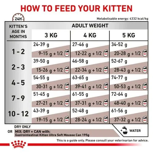 Gastrointestinal 400g Royal Canin All Breeds Kitten Food
