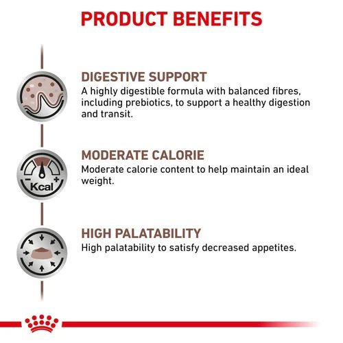 Gastrointestinal Moderate Calorie Royal Canin All Breeds Adult Cat Food